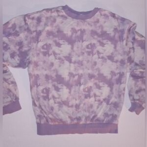🍭🩷❄️ Purple Tie-Dye Sweatshirt